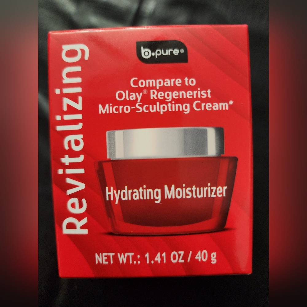 B-pure Revitalizing Hydrating Moisturizer regenerist micro- sculpting cream